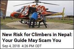 Another Risk for Trekkers in Nepal: Helicopter Scams