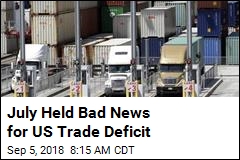 July Held Bad News for US Trade Deficit
