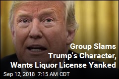 Trump&#39;s &#39;Amorality&#39; Could Get His Liquor License Yanked