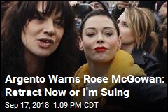 Asia Argento to Rose McGowan: Retract or I&#39;m Suing