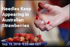 Needles Keep Appearing in Australian Strawberries