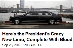 Here&#39;s the President&#39;s Crazy New Limo, Complete With Blood