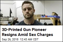 3D-Printed Gun Pioneer Resigns Amid Sex Charges
