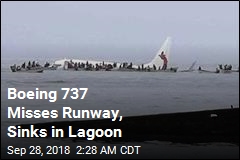 Plane Overshoots Runway, Sinks in Pacific Lagoon