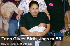 Teen Gives Birth, Jogs to ER