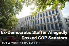 Ex-Democratic Staffer Allegedly Doxxed GOP Senators