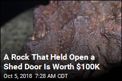 The Doorstop Held Open a Shed Door. It&#39;s Worth $100K