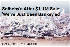 Sotheby&#39;s After $1.1M Sale: &#39;We&#39;ve Just Been Banksy&#39;ed&#39;