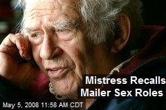 Mistress Recalls Mailer Sex Roles