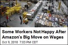 Despite Raise, Some Amazon Workers Say They&#39;ll Make Less