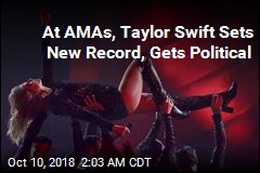 Taylor Swift Sets New Record at AMAs