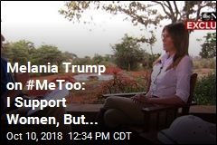 Here&#39;s What the First Lady Thinks of #MeToo