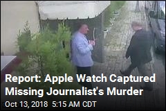 Report: Apple Watch Captured Missing Journalist&#39;s Murder