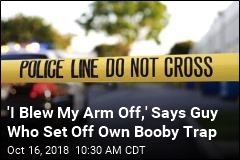 Guy Triggers His Own Booby Trap, Gets Shot
