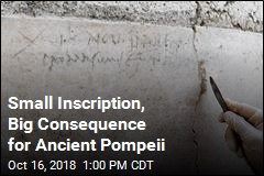 History Books May Be Off on Pompeii