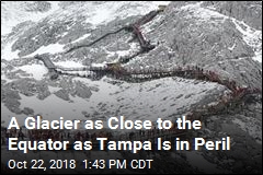 A Glacier as Close to the Equator as Tampa Is in Peril