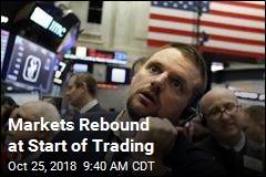 Markets Rebound at Start of Trading