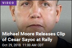 Michael Moore Releases Clip of Cesar Sayoc at Rally