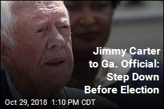 Jimmy Carter to Ga. Official: Step Down Before Election
