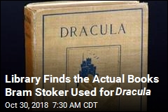 Library: Bram Stoker Defaced These Books Writing Dracula