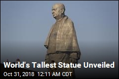 World&#39;s Tallest Statue Unveiled