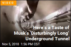 Elon Musk Tweets Preview of &#39;Disturbingly Long&#39; Underground Tunnel