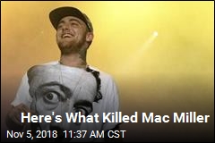 Mac Miller&#39;s Cause of Death Revealed