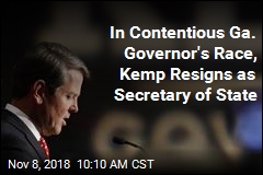 Kemp Insists He Won Governor&#39;s Race, Resigns as Secretary of State