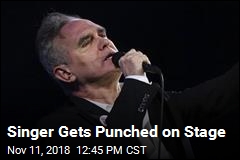 Morrissey Punched on Stage
