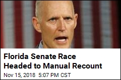 Florida Senate Race Headed to Manual Recount