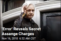 &#39;Error&#39; Reveals Secret Assange Charges