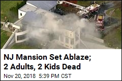 2 Adults, 2 Kids Dead in Intentionally-Set Mansion Fire