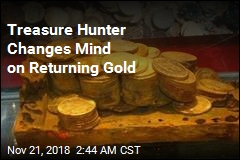 Treasure Hunter Flip-Flops on Returning Gold Coins