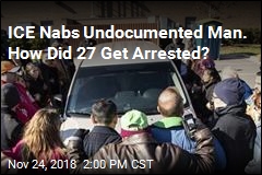 Undocumented Man, 27 Supporters All Arrested