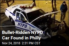 Cops Shocked to Find Shot-Up NYPD Car in Philly