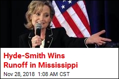 Hyde-Smith Wins Runoff in Mississippi