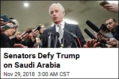 Senators Defy Trump on Saudi Arabia