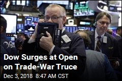 Stock Market Surges on Trade-War Truce