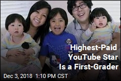 Highest-Paid YouTube Star Is 7 Years Old
