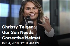 Chrissy Teigen: Son Needs Corrective Helmet