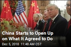 China Finally Starts to Talk About What It Agreed to Do