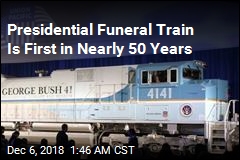 Bush Will Have First Presidential Funeral Train Since Eisenhower