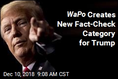 WaPo Creates New Fact-Check Category for Trump