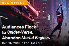 Spidey Swings Again as Mortal Engines Sputters