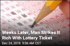 He Strikes It Rich With Old Lottery Ticket in His Van