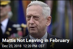 Mattis Gets Pushed Out