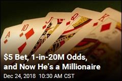 $5 Casino Bet Makes Him a Millionaire