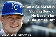 MLB Prospect&#39;s Christmas Gift to Parents: Your Debt Is Gone