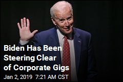 With 2020 in Mind, Biden Avoids Corporate Gigs