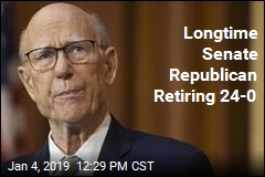 Longtime Senate Republican Retiring 24-0